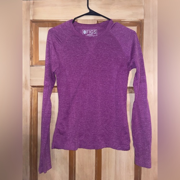 Figs Tops Figs Salta Magenta Underscrub Poshmark